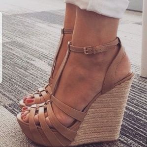 Women's Natural Bristol T-Strap